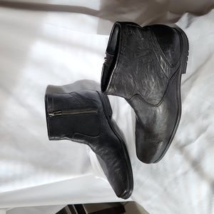 Rockport Fairwood Moc Leather Zip Boots